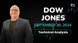 DOW JONES INDUSTRIAL AVERAGE Dow Jones 30 Stable Early on Monday: Forecast &amp; Technical Analysis by Chris Lewis (September 30)