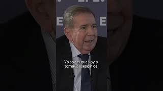 Edmundo González: &quot;Estoy moralmente preparado&quot; para una eventual detención en Venezuela