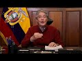 Ecuador | Lasso anuncia una reducción del precio de la gasolina y el diésel