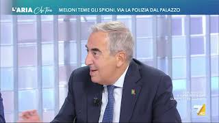 Via la Polizia dal Palazzo? Maurizio Gasparri a David Parenzo: &quot;Mi chiama come esperto di ...