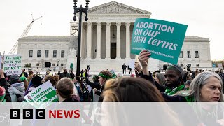 SUPREME ORD 10P US Supreme Court hears arguments in abortion pill case | BBC News