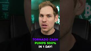 TORNADO CASH Tornado Cash Pumps 500% in 1 Day! Will it pump more?! #shorts