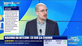 BITCOIN Alexandre Stachtchenko (Paymium): Halving du bitcoin, ce que ça change