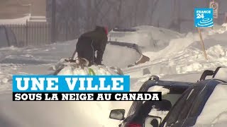 SAINT JEAN GROUPE Canada : blizzard historique à Saint-Jean de Terre-Neuve