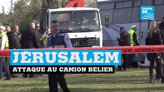 BELIER Attaque au camion bélier à Jérusalem : 4 soldats israéliens tués - L'EI suspecté
