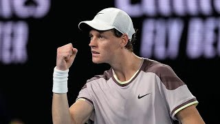 SINNER AG O.N. Italy&#39;s Jannik Sinner wins Australian Open with 5-set victory over Russia&#39;s Daniil Medvedev