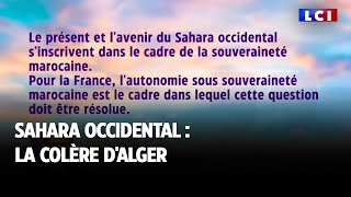 Sahara occidental : la colère d&#39;Alger