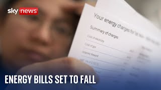 ENERGY Energy price cap: Average bills in Britain to fall by more than £100