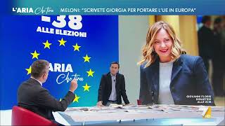 La boutade di Massimo Giannini: &quot;Il &#39;vota Giorgia&#39; di oggi ricorda il &#39;vota Antonio&#39; di Totò ...
