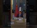 Emmanuel Macron à Xi Jinping : "Nous sommes à un tournant de notre histoire"