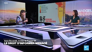 Anne Bocandé (RSF) décrypte le 22e classement annuel de la liberté de la presse • FRANCE 24