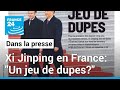 Visite de Xi Jinping en France: "Un jeu de dupes ?" • FRANCE 24
