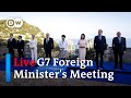 Live: G7 foreign ministers hold press conference as meeting concludes | DW News