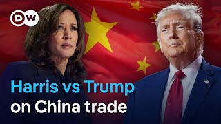 How Harris and Trump&#39;s China trade policies differ | DW News