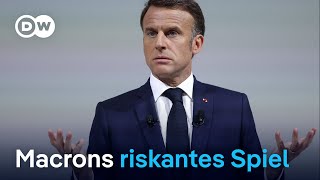 Können Neuwahlen in Frankreich die Rechtspopulisten stoppen? | DW Nachrichten