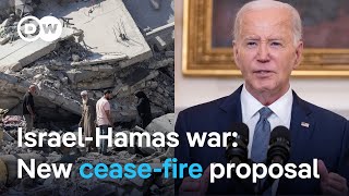 President Biden presents new Israel cease-fire offer. ‘It’s time for this war to end.’ | DW News