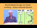 Deutschland, Europa vor harter Landung - retten sinkende Zinsen? Marktgeflüster Teil 1