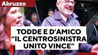 DAMICO Elezioni in Abruzzo, D’Amico chiude la campagna con Todde: “Col centrosinistra unito si vince”
