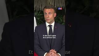 🗣️ La charge d&#39;Emmanuel Macron à Marine Le Pen &quot;qui change de ton sur tous les sujets&quot;