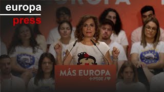 Montero reivindica al PSOE como la &quot;principal vacuna&quot; frente a la ultraderecha