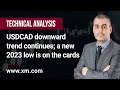 Technical Analysis: 21/07/2023 - USDCAD downward trend continues; a new 2023 low is on the cards