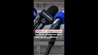 Le Sénat adopte une loi pour l’indépendance des médias