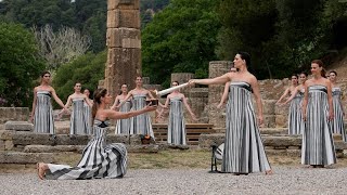 CRADLE RESOURCES LIMITED Paris Olympics flame lit at Greek cradle of ancient games