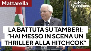 La battuta di Mattarella a Tamberi: &quot;Hai messo in scena un thriller alla Hitchcock&quot;