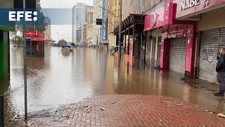 Inundaciones en Porto Alegre sumen al comercio en pérdidas millonarias