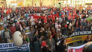 Manifestations de masse à Lisbonne et à Porto contre la vie chère