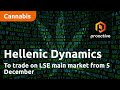 Hellenic Dynamics to trade on LSE main market from 5 December