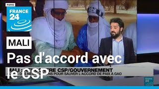CSP INC. Mali : Pourquoi la rencontre entre le CSP et les autorités de Bamako a-t-elle échoué ?