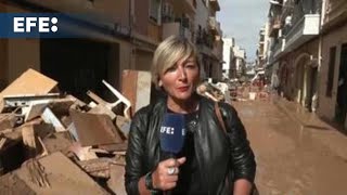 Informe a cámara: Raquel Segura desde Paiporta (Valencia)