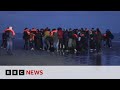 Channel migrant deaths: Three arrested in connection | BBC News