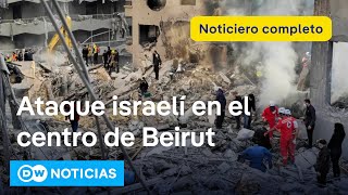 🔴 DW Noticias 23 noviembre: 15 muertos tras bombardeo en Beirut [Noticiero completo]