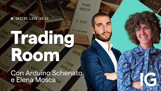 Live Trading con Arduino Schenato e Elena Mosca | IG Trading Room del 31.10.2024