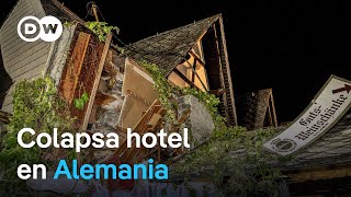 TR HOTEL Se derrumba un hotel en Alemania: hay dos muertos