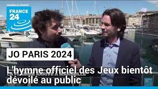 À Marseille, le directeur musical des Jeux s&#39;apprête à dévoiler l&#39;hymne officiel de Paris 2024