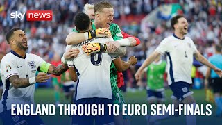 Euro 2024: Flawless penalty shootout secures England&#39;s place in Euro semi-finals
