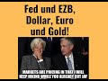 Fed und EZB, Dollar, Euro und Gold! Videoausblick