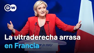 El partido de Le Pen asestó un duro revés a Macron