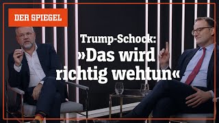 Trump-Schock: Beginnt neue Weltordnung? Jens Spahn &amp; Michael Roth im Spitzengespräch | DER SPIEGEL