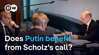 Why the Kremlin welcomes the call from German Chancellor Scholz | DW News