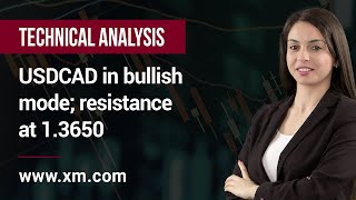 USD/CAD Technical Analysis: 26/05/2023 - USDCAD in bullish mode; resistance at 1.3650