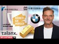 Märkte am Morgen: Gold, Silber, Rheinmetall, BMW, Talanx, Nemetschek, United Internet