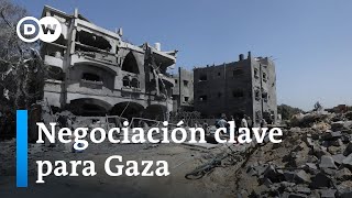 Delegación de Hamás llega a El Cairo para reanudar negociaciones sobre tregua en Gaza.