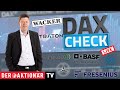 DAX-Check: BASF, Fresenius, Hensoldt, Mercedes-Benz, Thyssenkrupp, Traton, Wacker Chemie