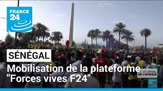 F24 AG NA O.N. Mobilisation de la plateforme F24 au Sénégal contre un troisième mandat de Macky Sall