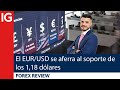 MERCADO DE DIVISAS ESTABLE: el EUR/USD se aferra al soporte de los 1,18 DÓLARES,  | Forex Review