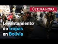 ÚLTIMA HORA: "Movilización irregular de tropas" en Bolivia, denuncia presidente Luis Arce.